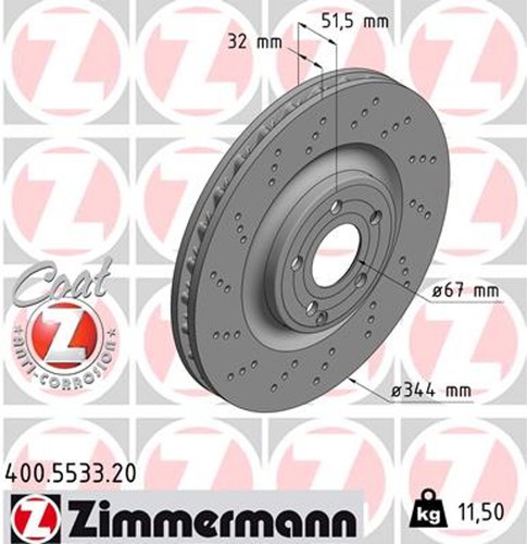 Bremsscheibe coat z - bremsscheibe,