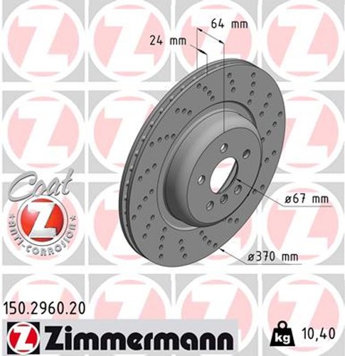 Bremsscheibe coat z - 1x,
