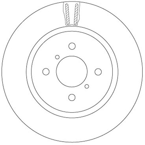 Bremsscheibe trw df6912 - 2x,